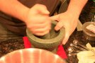 Grinding spices